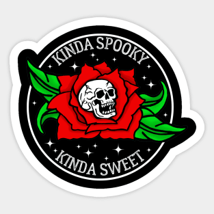 Kinda Spooky Kinda Sweet Sticker